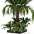 Exquisite Outdoor Plant Set 3D model small image 4