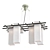 Elegant Angelo Lelii Chandelier 3D model small image 1