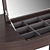 Garda Decor Toilet Table with Mirror 3D model small image 4