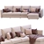 IKEA FINNALA 4-Seat Sectional Chaise 3D model small image 2