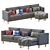 Karlstad Sofa: Modern Comfort by IKEA 3D model small image 3