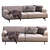 Sleek Poliform Tribeca Sofa 3D model small image 3