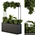 Elegant Greenery Display: Indoor Plant Box Stand 3D model small image 2