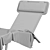 Elegant Joyce Chaise Longue: A Modern Classic 3D model small image 7