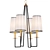 Elegant Keegan Chandelier: Illuminating Beauty 3D model small image 1