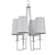 Elegant Keegan Chandelier: Illuminating Beauty 3D model small image 2