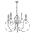 Elegant Luminex TRIONA Pendant 3D model small image 2