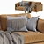 Stylish and Comfortable DItre Italia Sofa 3D model small image 6