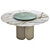 Oscar Round Table: Elegant and Modern 3D model small image 1