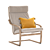 Stylish and Comfortable IKEA Poäng Armchair 3D model small image 5