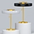 Revolve Brass Black Table Lamp 3D model small image 1