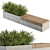 Urban Oasis Bench Set 3D model small image 1
