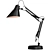 Elegant Maytoni Zeppo Table Lamp 3D model small image 2