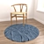 Round Rugs Set - Versatile and Realistic 3D model small image 5