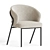 Corfu Dining Chair: Modern Elegance for Your Space 3D model small image 1