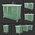 Pottery Barn Page: 19"-60" Bathroom Vanities 3D model small image 2