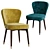 Elegant Olivia Chair 3D model small image 2