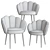 Blossom Bliss Daisy Chair 3D model small image 3