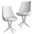 Elegant Athena Chair 3D model small image 2