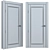 LIGNUM Solid Wood Doors 3D model small image 3