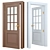 LIGNUM Contemporary Wood Doors 3D model small image 2