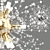 Enchanting Crystal Ball Chandelier 3D model small image 5