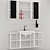 Title: Modern Bathroom Furniture Set 3D model small image 2