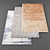 High-Res Random Rug Set - 5 Textured Pieces 3D model small image 1