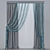 Elegant Curtain Collection 3D model small image 3