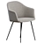 Modern Rely HW35 Armchair by &Tradition 3D model small image 1