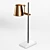 Industrial Brass Adjustable Table Lamp 3D model small image 5