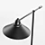 Industrial Adjustable Metal Floor Lamp 3D model small image 4