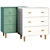 Modern Jimi Dresser: Stylish Storage Solution 3D model small image 4