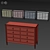 Elite Ellipse 8-drawer Chest 3D model small image 7