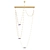 Golden Chain Pendant: Mod Minimalism 3D model small image 1