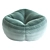 Comfy Bean Bag Chair 3D model small image 2