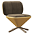 Modern Tortuga Sancal Armchair 3D model small image 1