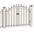 Title: Durable PVC Fence Solution 3D model small image 2