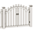 Title: Durable PVC Fence Solution 3D model small image 7