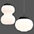 Minimalistic LED Pendant Light 3D model small image 1