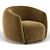 Pacific 2013 Armchair  Modern Elegance for Your Home 3D model small image 4