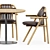 Mix & Fix Table + Dining Armchair: Easy, Elegant, Exceptional! 3D model small image 5