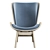 Comfortable & Stylish: THE READER Armchair 3D model small image 2