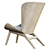 Comfortable & Stylish: THE READER Armchair 3D model small image 4