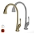 Modern Delta Faucet Set 3D model small image 6