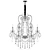 Suzanne Crystal Chandelier: Elegant Lighting by CHIARO 3D model small image 2