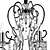 Suzanne Crystal Chandelier: Elegant Lighting by CHIARO 3D model small image 4