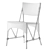 Elegant Handwoven Janus Side Chair 3D model small image 5