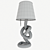 Coiled Rope Table Lamp 3D model small image 3