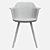 Transparent Backrest Chair: Jenkins SG 3D model small image 5